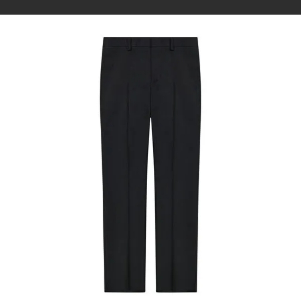 NEW Men’s Neil Allyn Dress Pants size 36R Expandable Waist Black UnHemmed